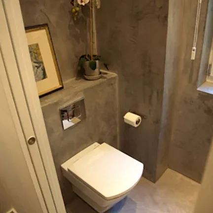 Baño de microcemento en Madrid