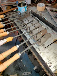 Planchas para estuco planchado al fuego Madrid