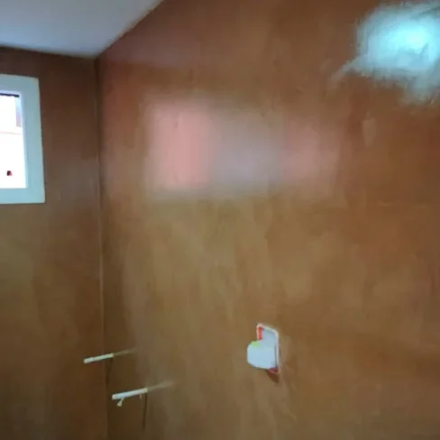 Baño de estuco en Madrid