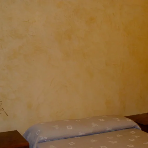 Dormitorio de estuco en Madrid