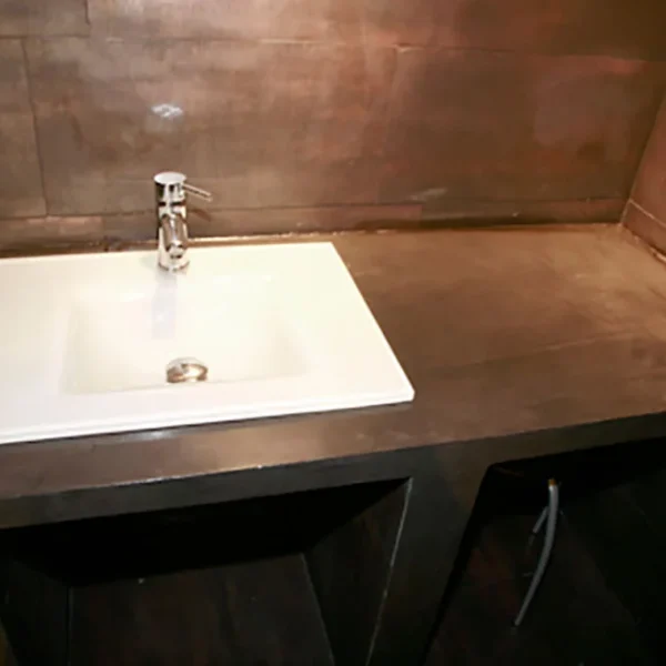 Encimera de microcemento en Madrid