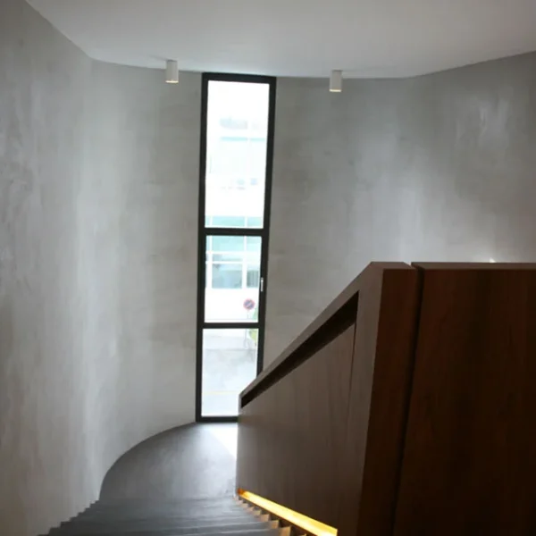 Pared de estuco en Madrid